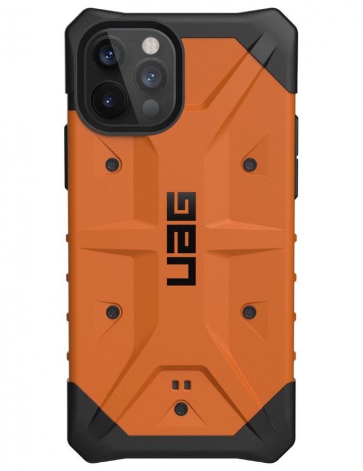 фото Чехол urban armor gear (uag) pathfinder series для iphone 12/12 pro оранжевый