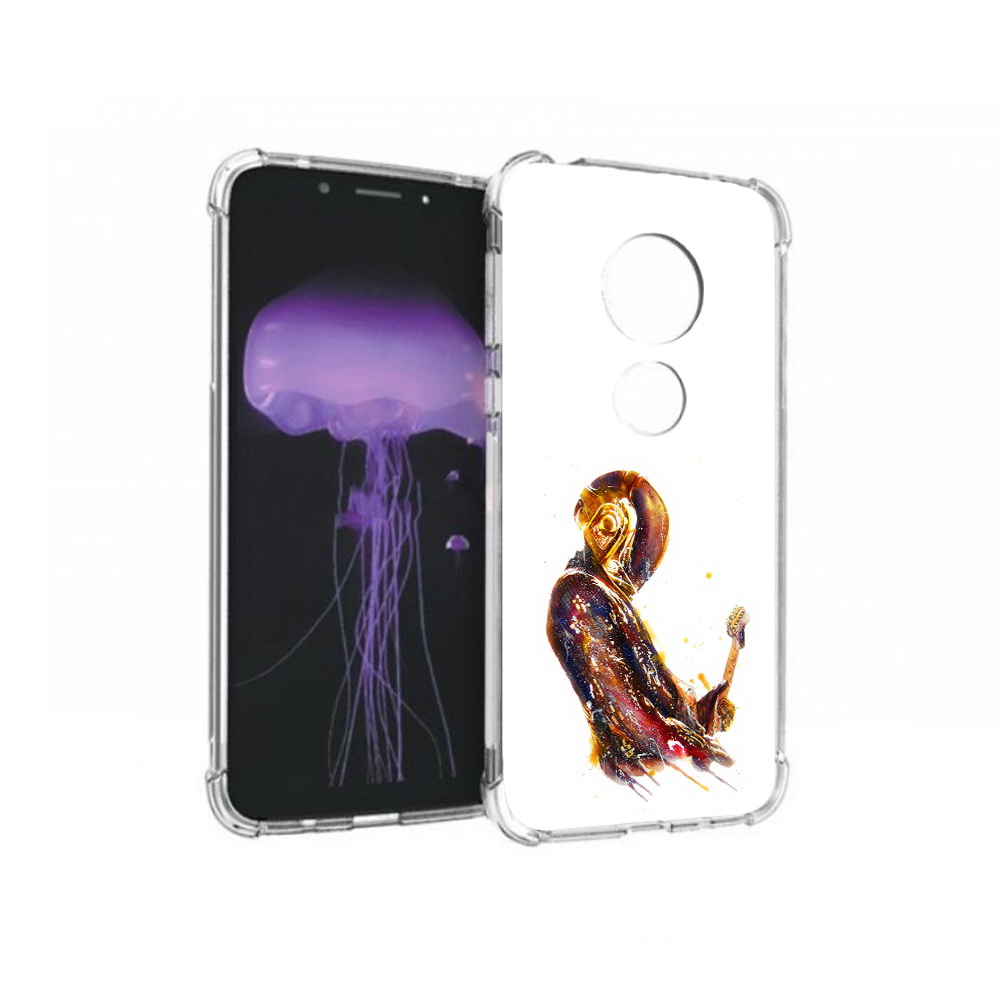 

Чехол MyPads Tocco для Motorola Moto G7 космо-музыкант (PT123662.354.393), Прозрачный, Tocco