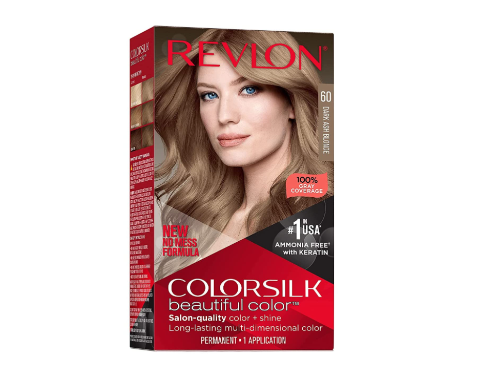 Краска для волос REVLON colorsilk #60 dark ash blonde (Темно-пепельный блонд) 130 мл intense dark blonde интенсивный темный блонд 66 0