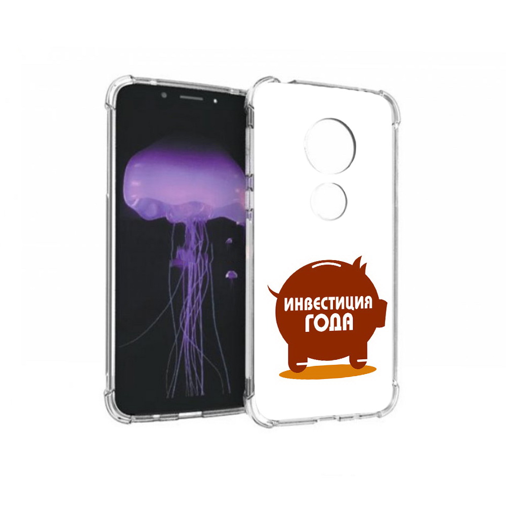 

Чехол MyPads Tocco для Motorola Moto G7 инвестиция (PT123662.354.376), Прозрачный, Tocco