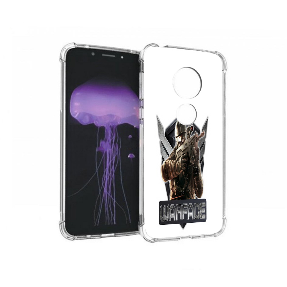 

Чехол MyPads Tocco для Motorola Moto G7 игра про войну (PT123662.354.374), Прозрачный, Tocco