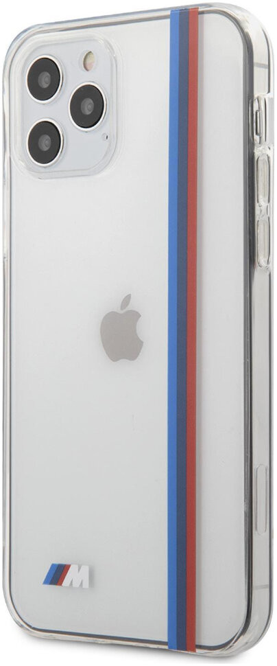 

CG Mobile BMW M-collection PC/TPU Tricolor lines Printed logo iPhone 12/12 Pro Прозрачный, PC/TPU Tricolor lines Printed log