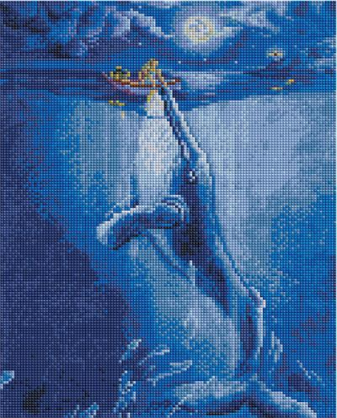 

Алмазная мозаика Paintboy Встреча с китом в полнолуние (полная выкладка, 30х40 см, квадрат