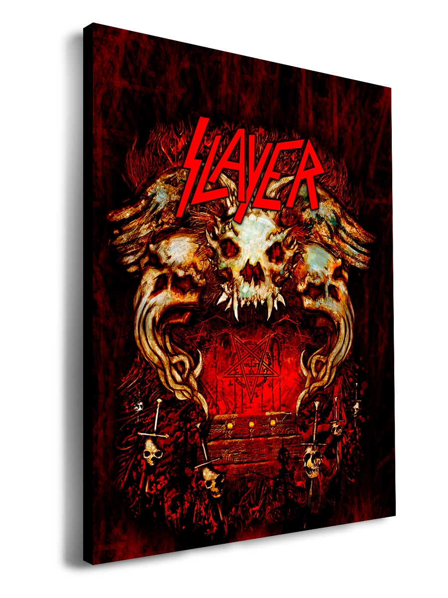 

Картина DRABS 60x40 см на холсте Slayer эмблема