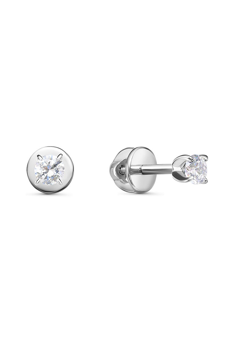 

Серьги-пусеты из серебра с фианитом Kari Jewelry 3101040005, 3101040005