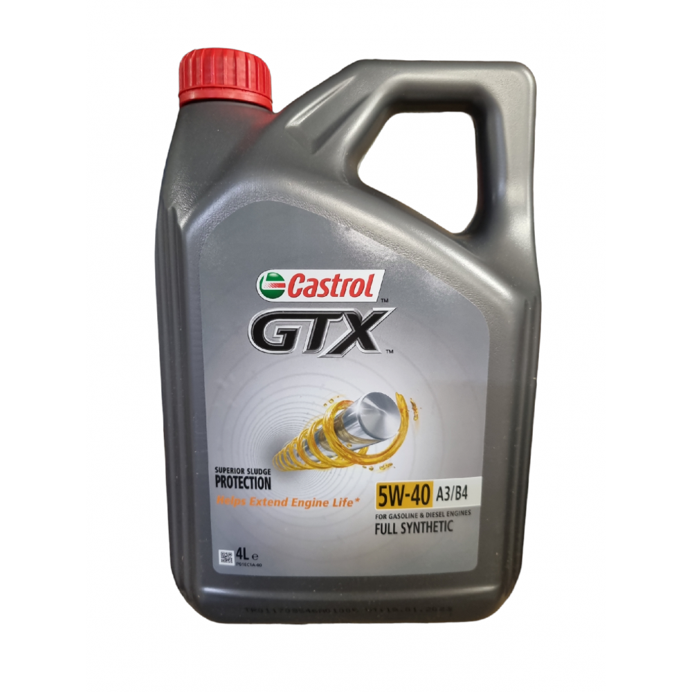 Моторное масло Castrol GTX A3/B4 5W40 4л