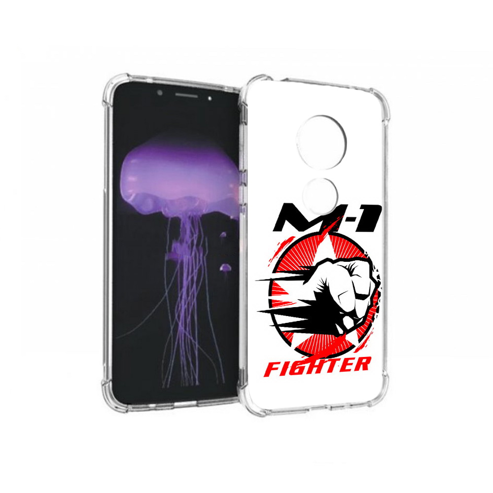 

Чехол MyPads Tocco для Motorola Moto G7 единоборства М-1 (PT123662.354.342), Прозрачный, Tocco