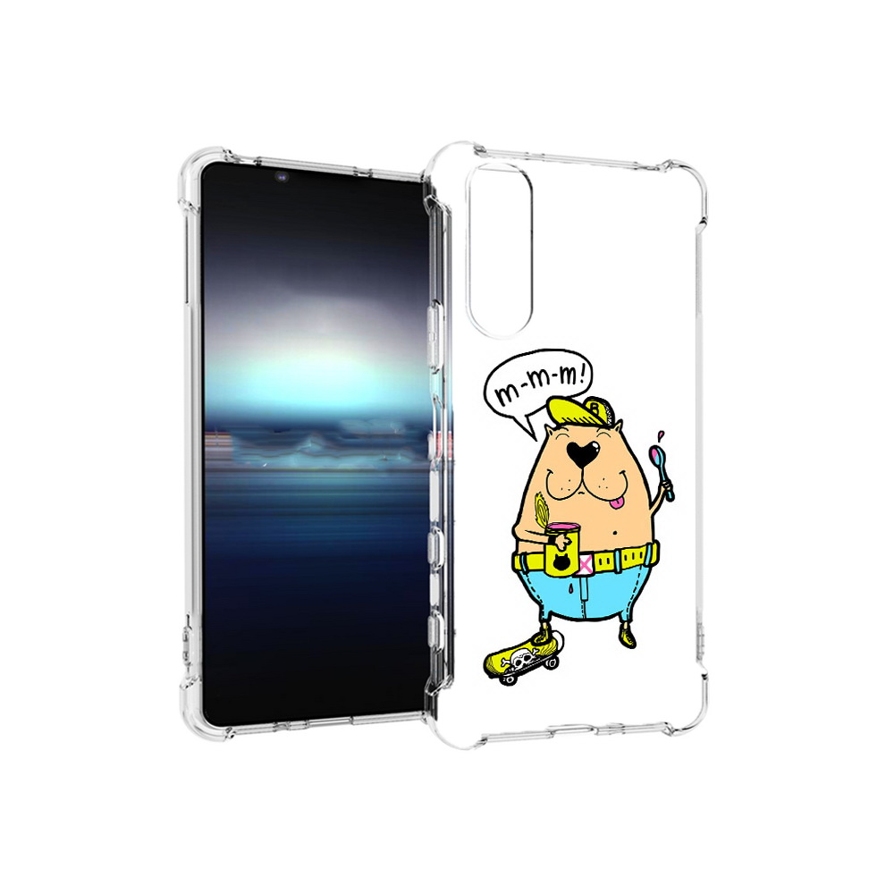 

Чехол MyPads Tocco для Sony Xperia 5 Бобр (PT154834.228.30), Прозрачный, Tocco