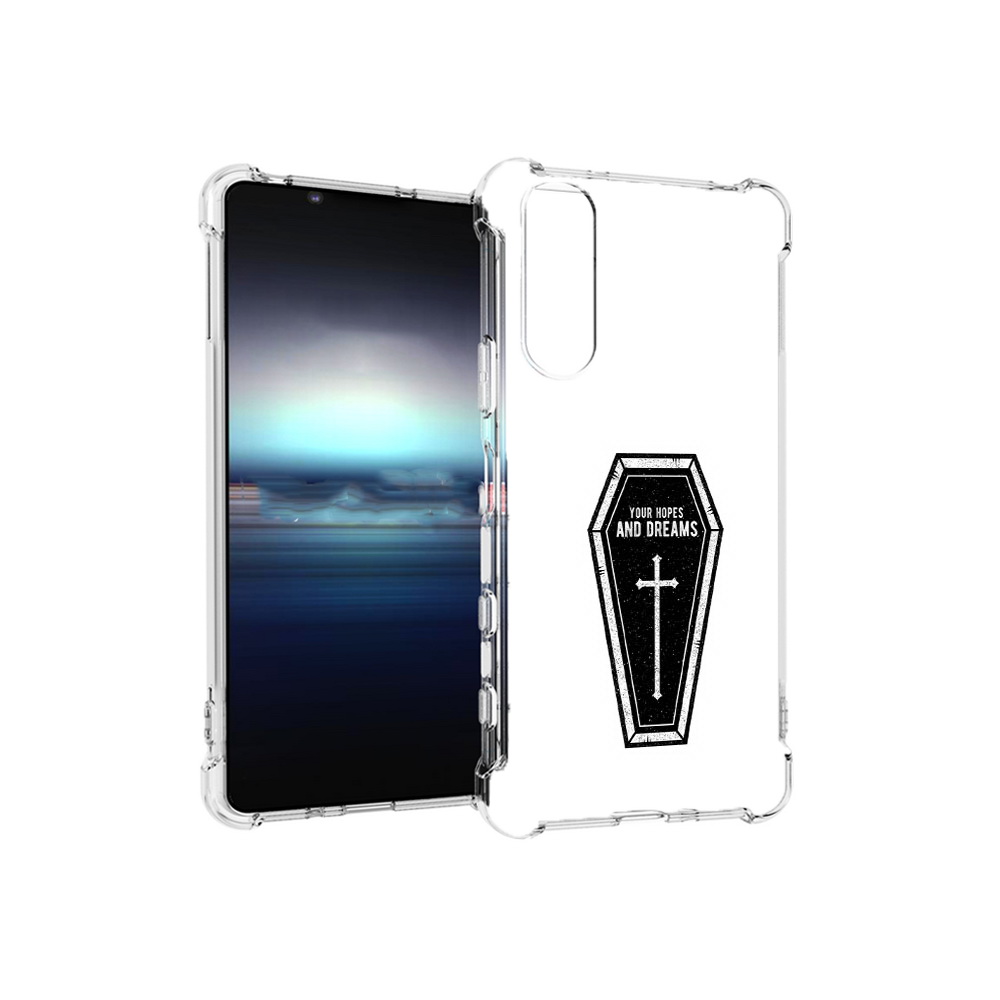 

Чехол MyPads Tocco для Sony Xperia 5 гроб с мечтами (PT154834.228.299), Прозрачный, Tocco