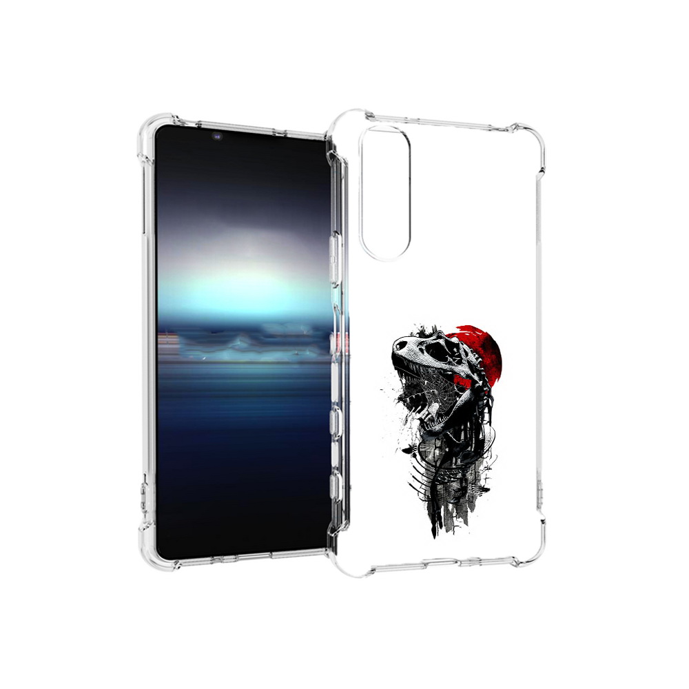 

Чехол MyPads Tocco для Sony Xperia 5 вымерший динозавр (PT154834.228.284), Прозрачный, Tocco