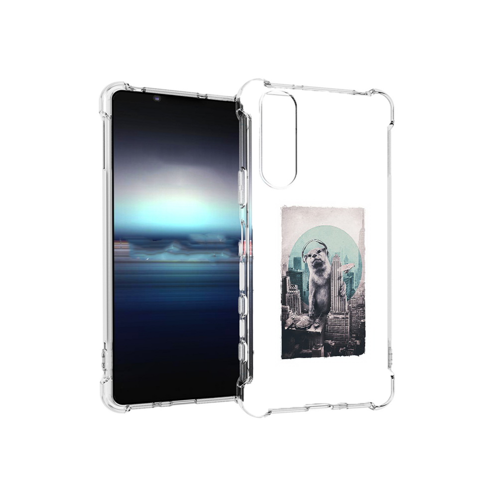 

Чехол MyPads Tocco для Sony Xperia 5 выдра в городе (PT154834.228.283), Прозрачный, Tocco