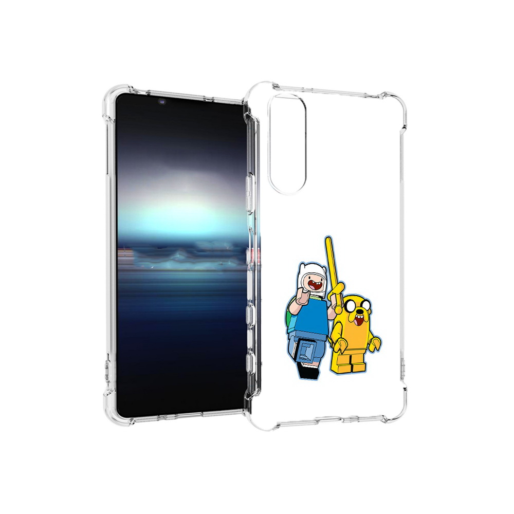 

Чехол MyPads Tocco для Sony Xperia 5 время приключений лего (PT154834.228.274), Прозрачный, Tocco