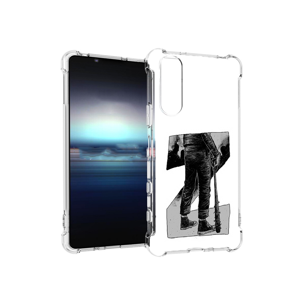 

Чехол MyPads Tocco для Sony Xperia 5 воин черно белый (PT154834.228.265), Tocco