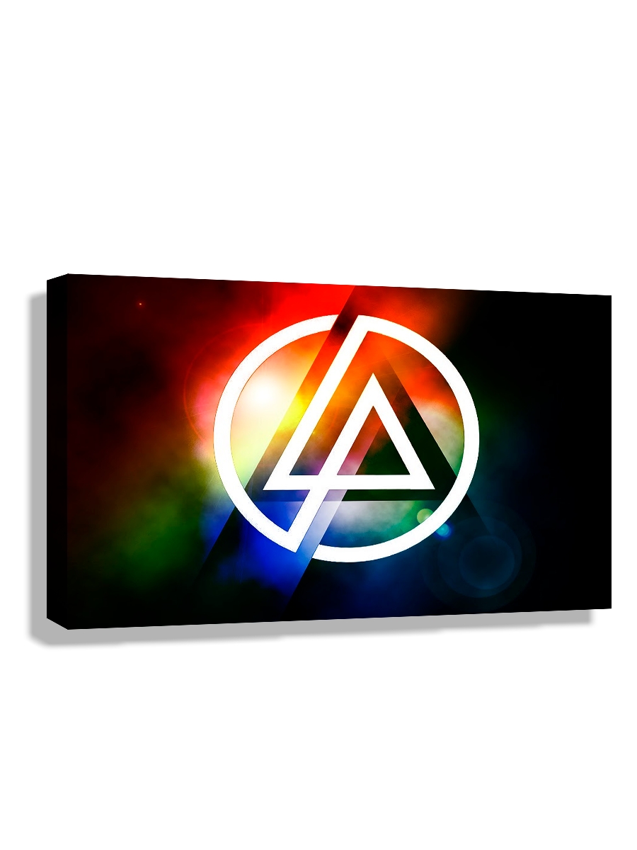 

Картина DRABS 60x40 см на холсте Linkin Park Цветной символ