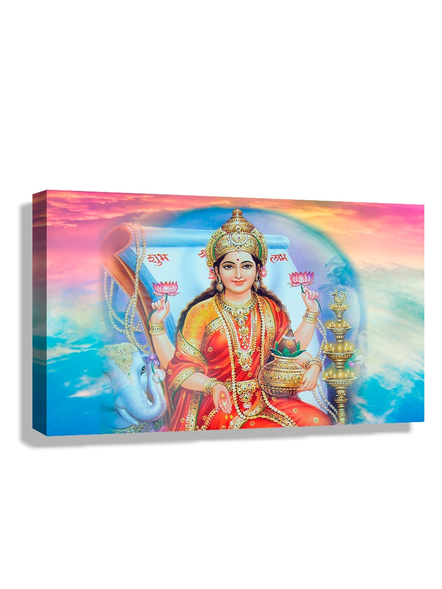 

Картина DRABS 60x40 см на холсте Индийская богиня Лакшми