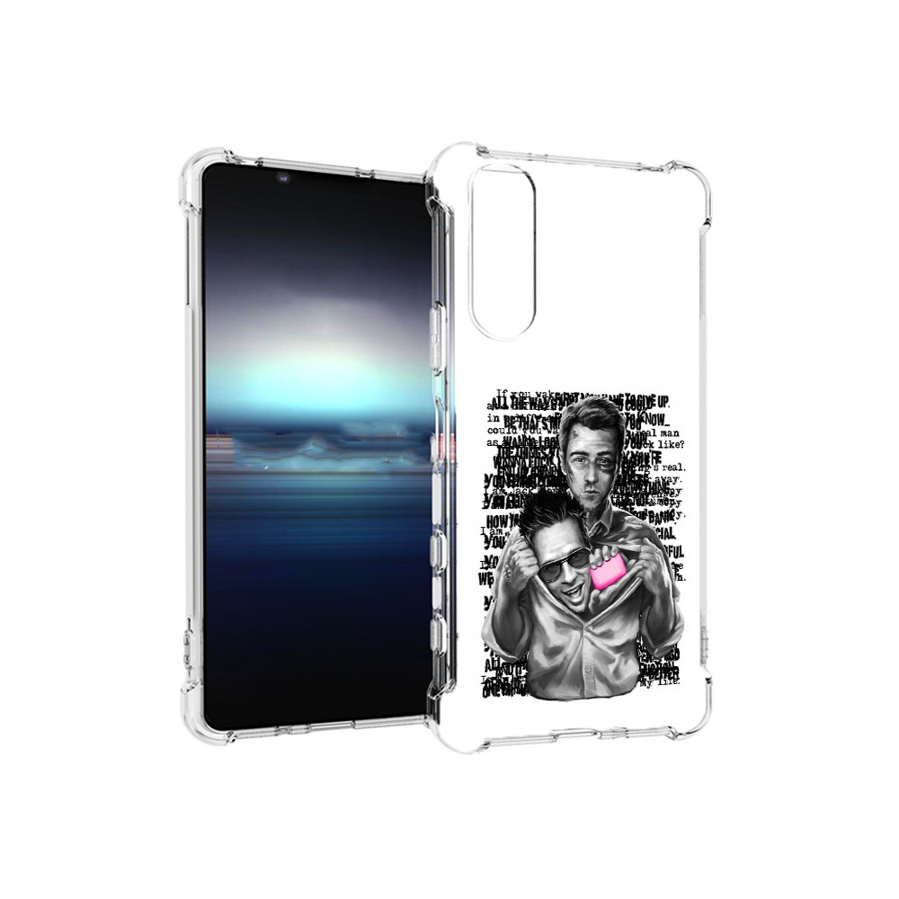 

Чехол MyPads Tocco для Sony Xperia 5 бойцовский клуб (PT154834.228.242), Прозрачный, Tocco