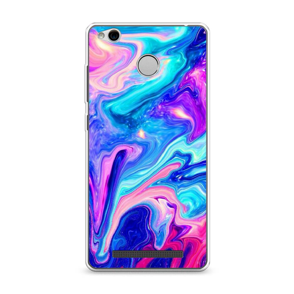 

Чехол Awog на Xiaomi Redmi 3 Pro (3S) "Потеки краски", Разноцветный, 30950-10