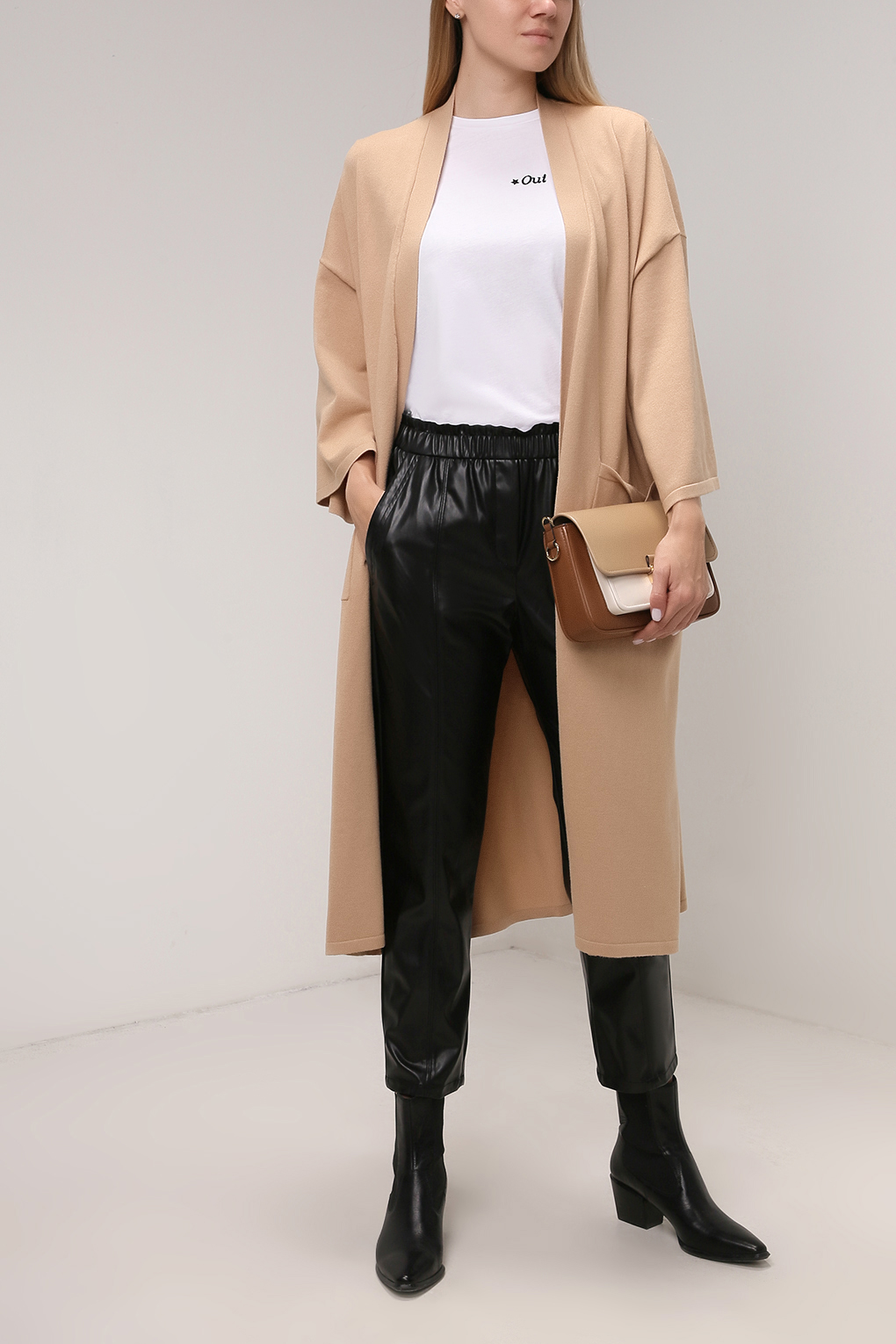 

Кардиган женский cut & pret 2107 JAYDA бежевый L, 2107 JAYDA