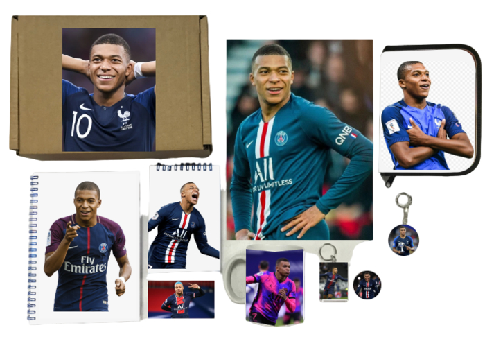 Бокс GOODbrelok Килиан Мбаппе Лоттен, Kylian Mbappe Lottin №1 600011002878