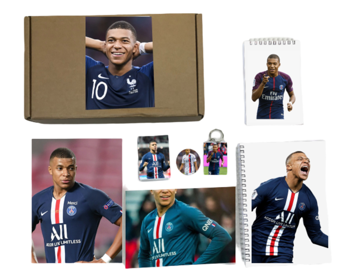 

Бокс GOODbrelok Килиан Мбаппе Лоттен, Kylian Mbappe Lottin №8