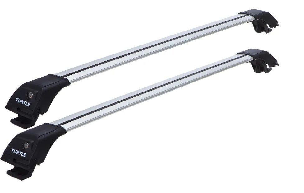 

Багажник на рейлинги Tourmaline V1 для KIA CARNIVAL 2006-2014 II серебристый