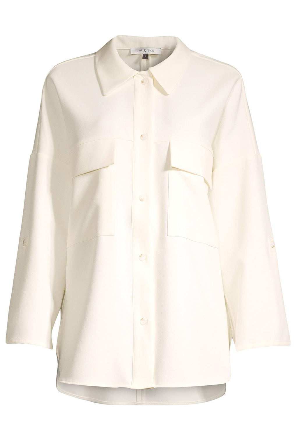 

Блуза женская cut & pret 33089 бежевая L, 33089