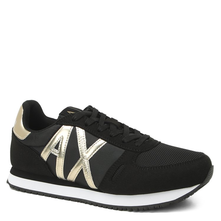 Кроссовки женские Armani Exchange XDX031 черные 36 EU