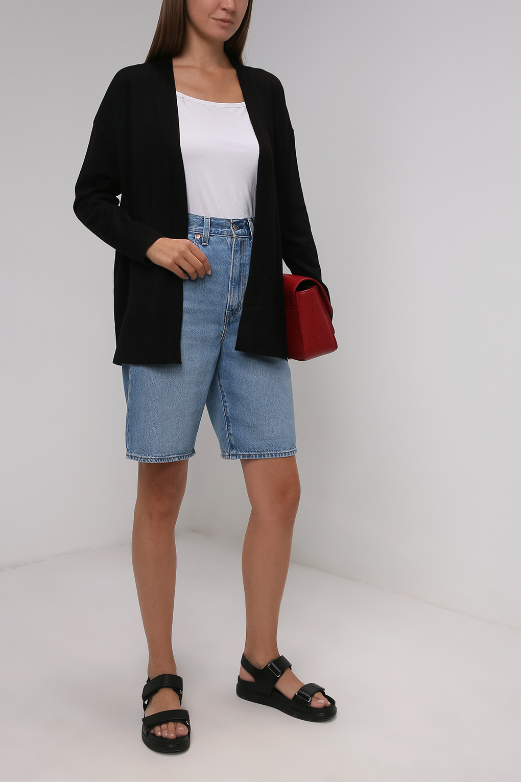 

Кардиган женский cut & pret 2107 JARELLA черный S, 2107 JARELLA