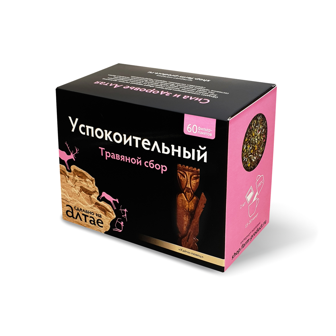 

Травяной сбор Успокоительный фильтр-пакет Фарм-продукт 60 шт.