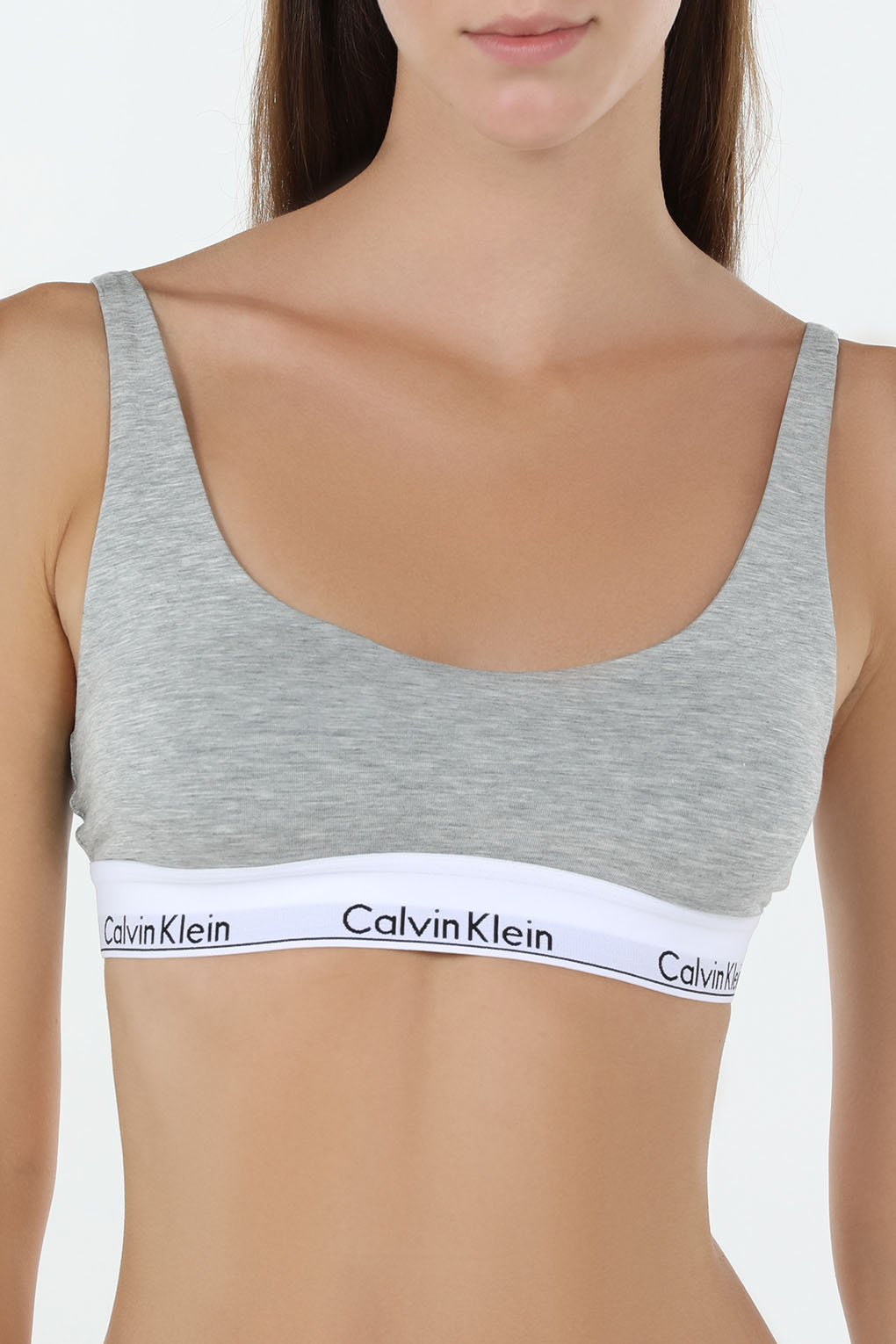 Бюстгальтер женский Calvin Klein 000QF7586E серый M 6290₽