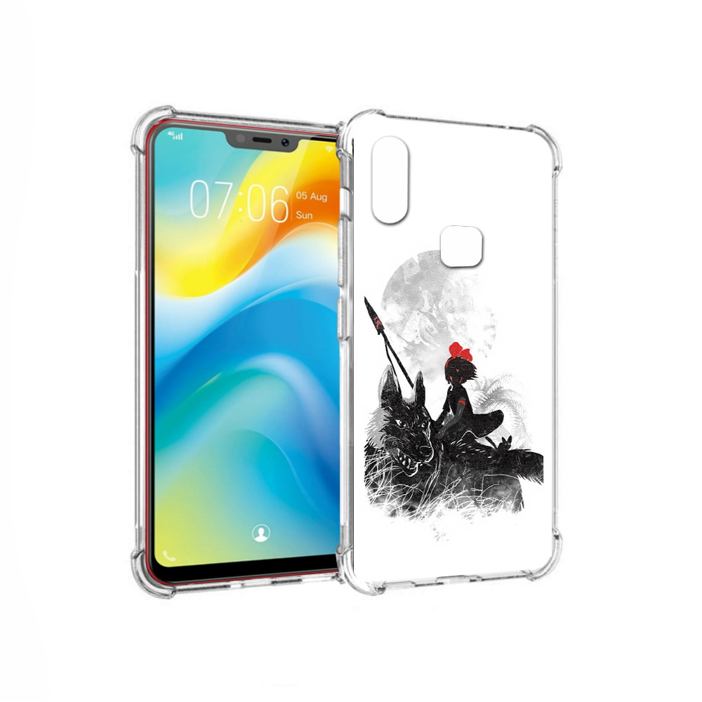 

Чехол MyPads Tocco для Vivo Y85 мононоке (PT108269.426.481), Прозрачный, Tocco