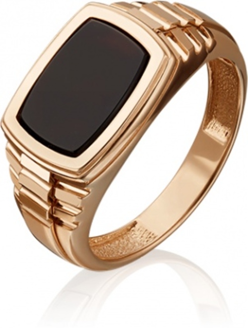 

Кольцо из золота р. 19 PLATINA jewelry 01-5387-00-281-1110-46, оникс, 01-5387-00-281-1110-46