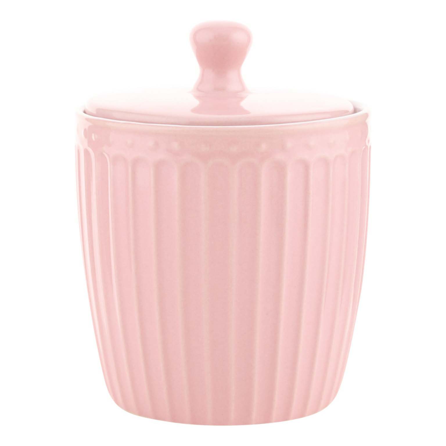 

Сахарница Homeclub Blush с крышкой керамика розовая 300 мл, Розовый