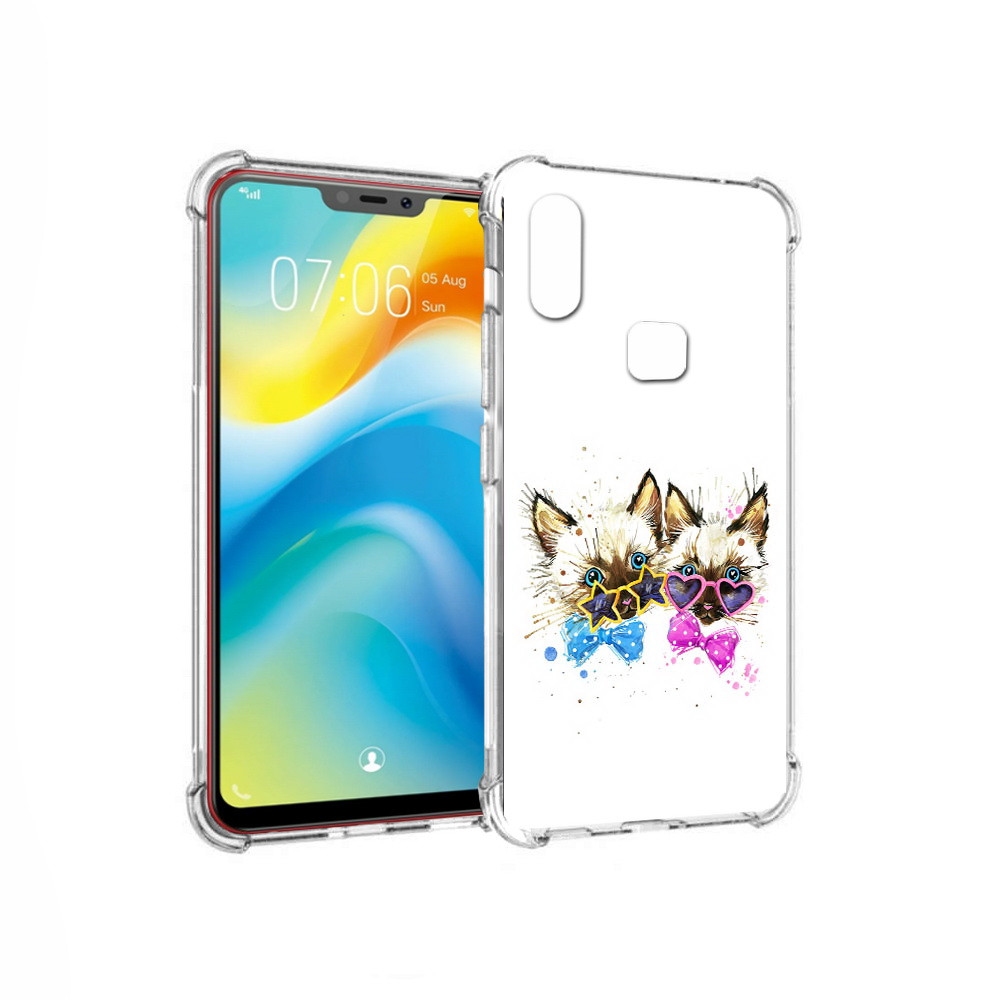 

Чехол MyPads Tocco для Vivo Y85 милые котята (PT108269.426.474), Прозрачный, Tocco
