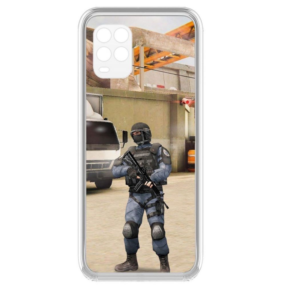 

Чехол-накладка Krutoff Standoff 2 - GIGN для Xiaomi Mi 10 Lite