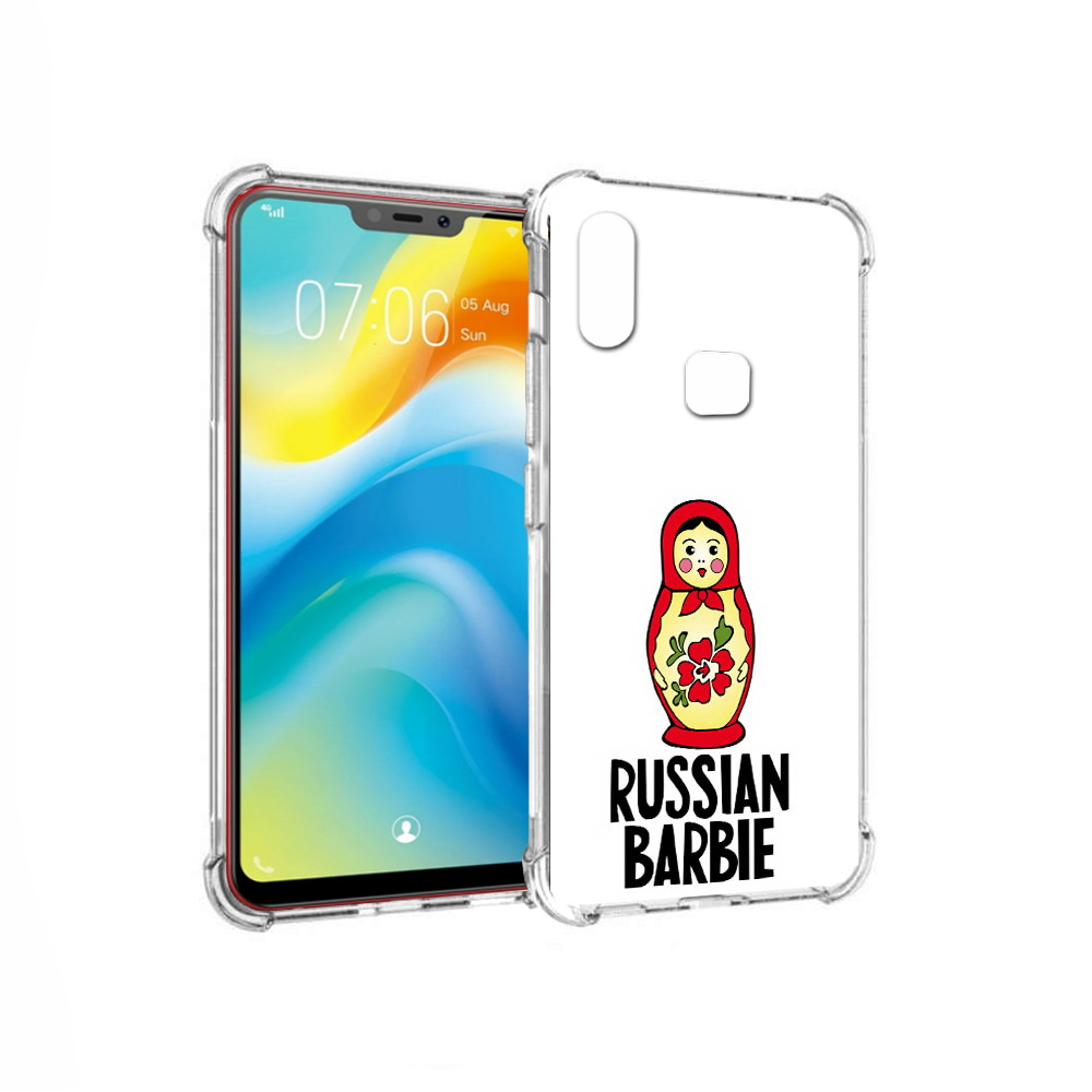 

Чехол MyPads Tocco для Vivo Y85 матрешка (PT108269.426.459), Прозрачный, Tocco