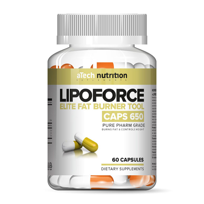 Жиросжигатель aTech Nutrition Lipoforce, 60 капсул