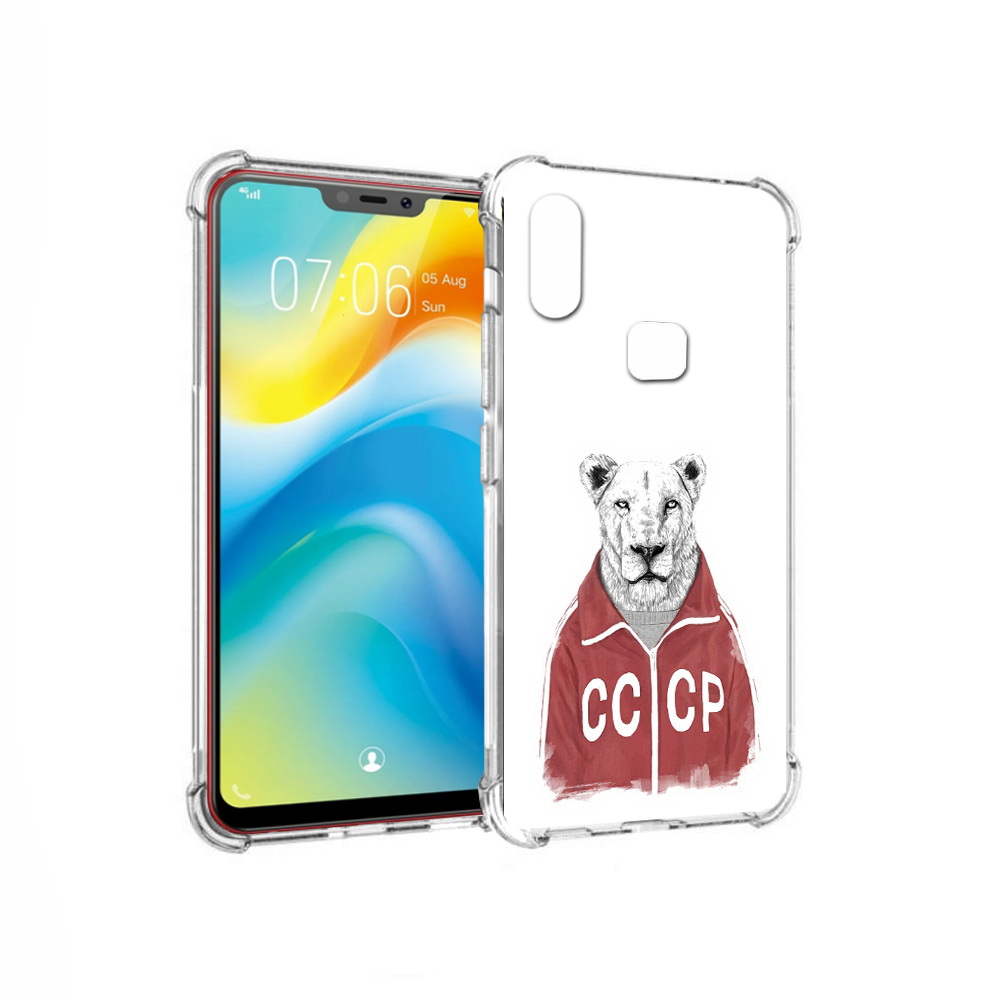 

Чехол MyPads Tocco для Vivo Y85 львица ссср (PT108269.426.450), Прозрачный, Tocco