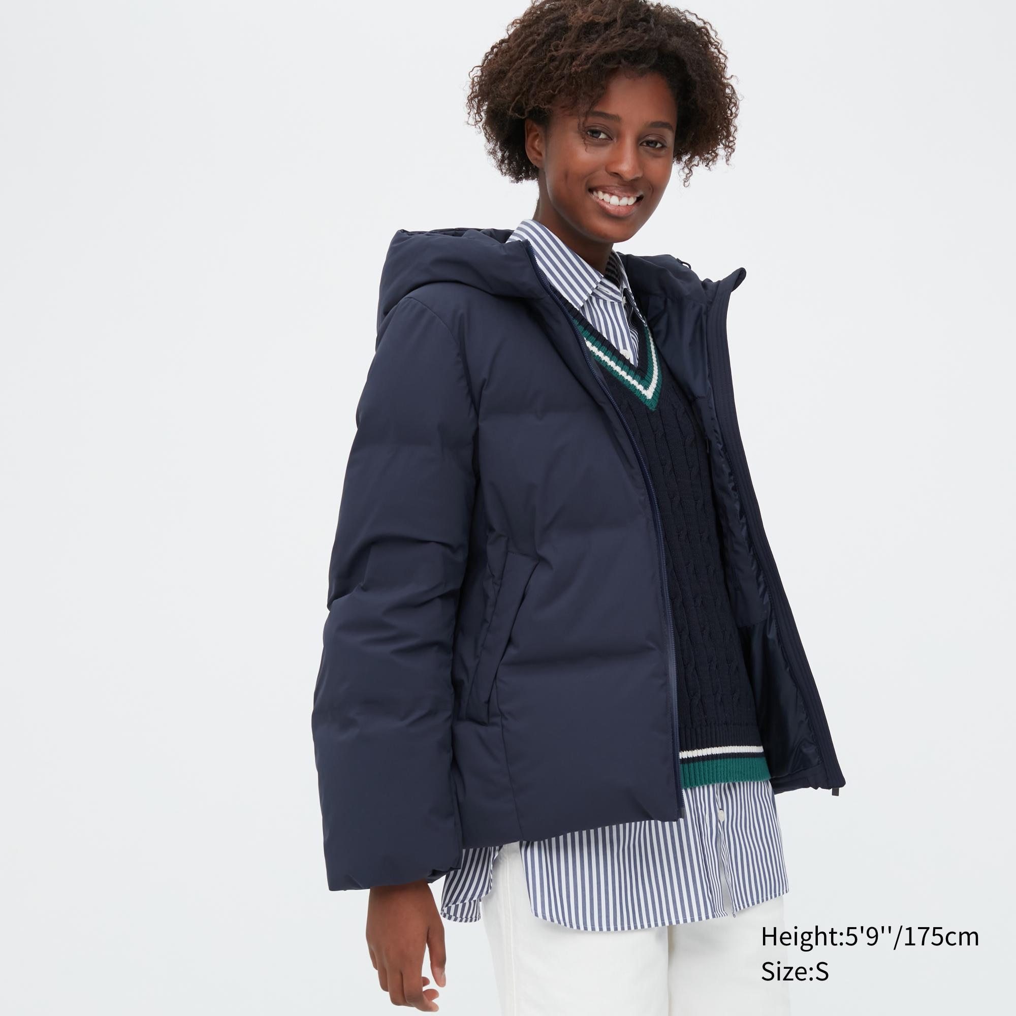 

Пуховик женский UNIQLO 452309COL69 синий L (доставка из-за рубежа), 452309COL69