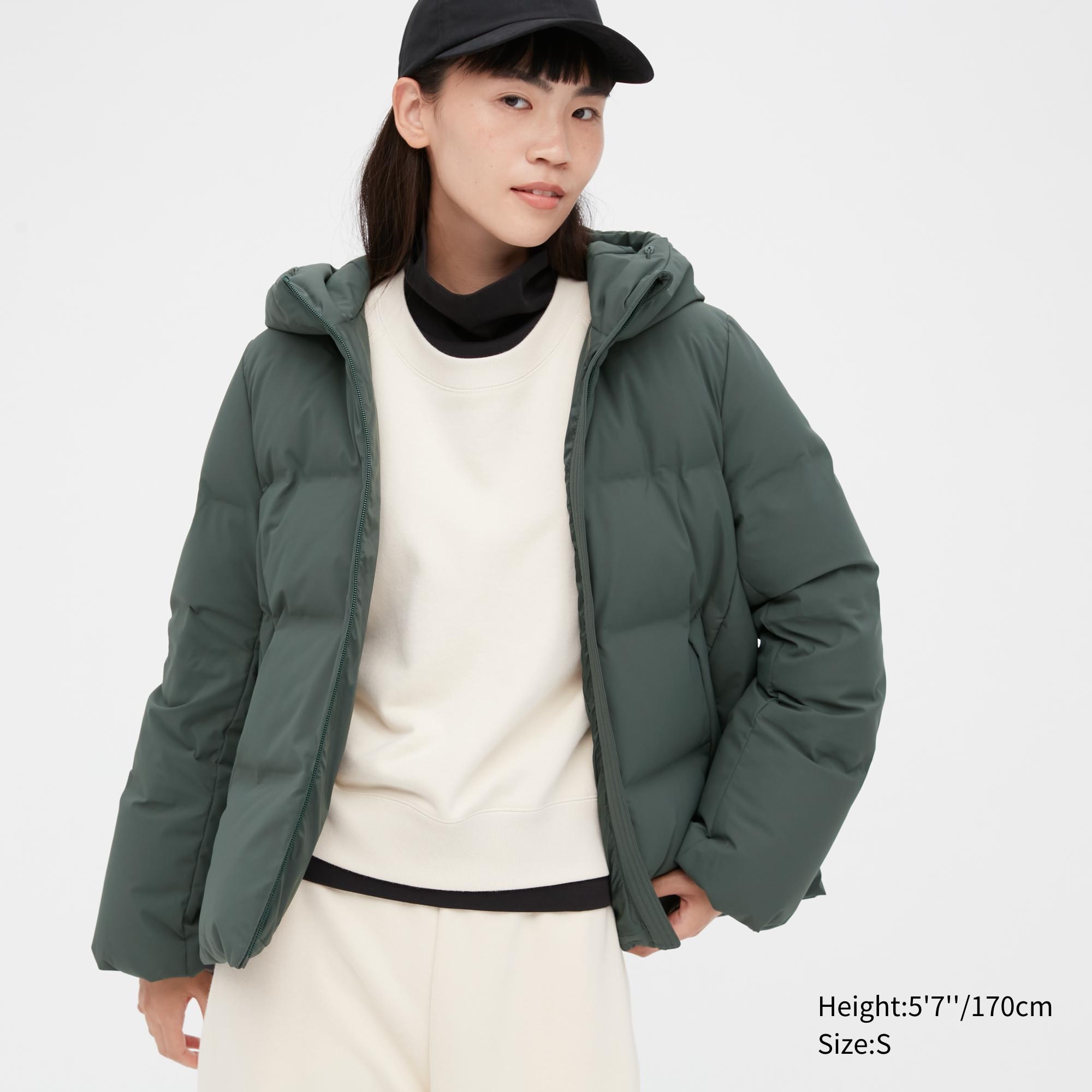 

Пуховик женский UNIQLO 452309COL56 хаки M (доставка из-за рубежа), 452309COL56