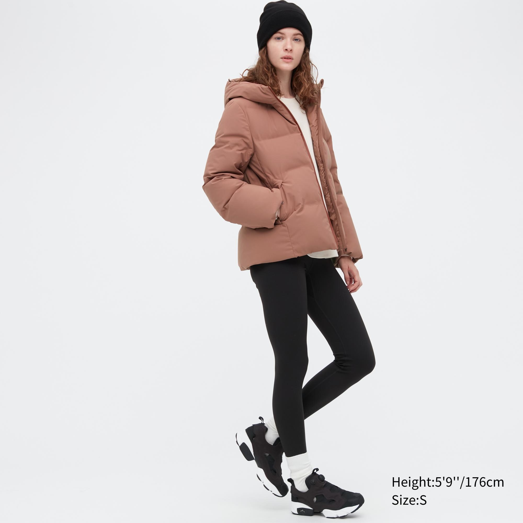 Пуховик женский UNIQLO 452309COL23 оранжевый M (доставка из-за рубежа)