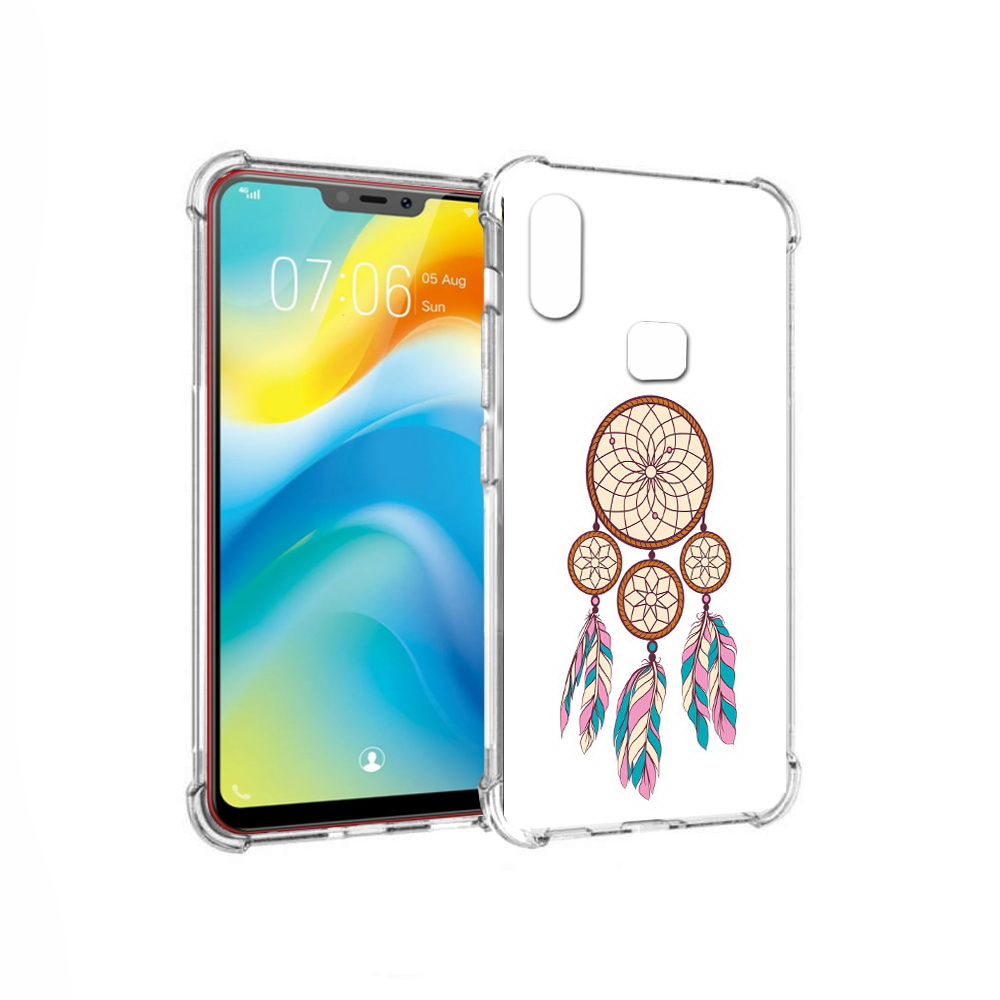 

Чехол MyPads Tocco для Vivo Y85 ловец снов бежевый (PT108269.426.442), Прозрачный, Tocco