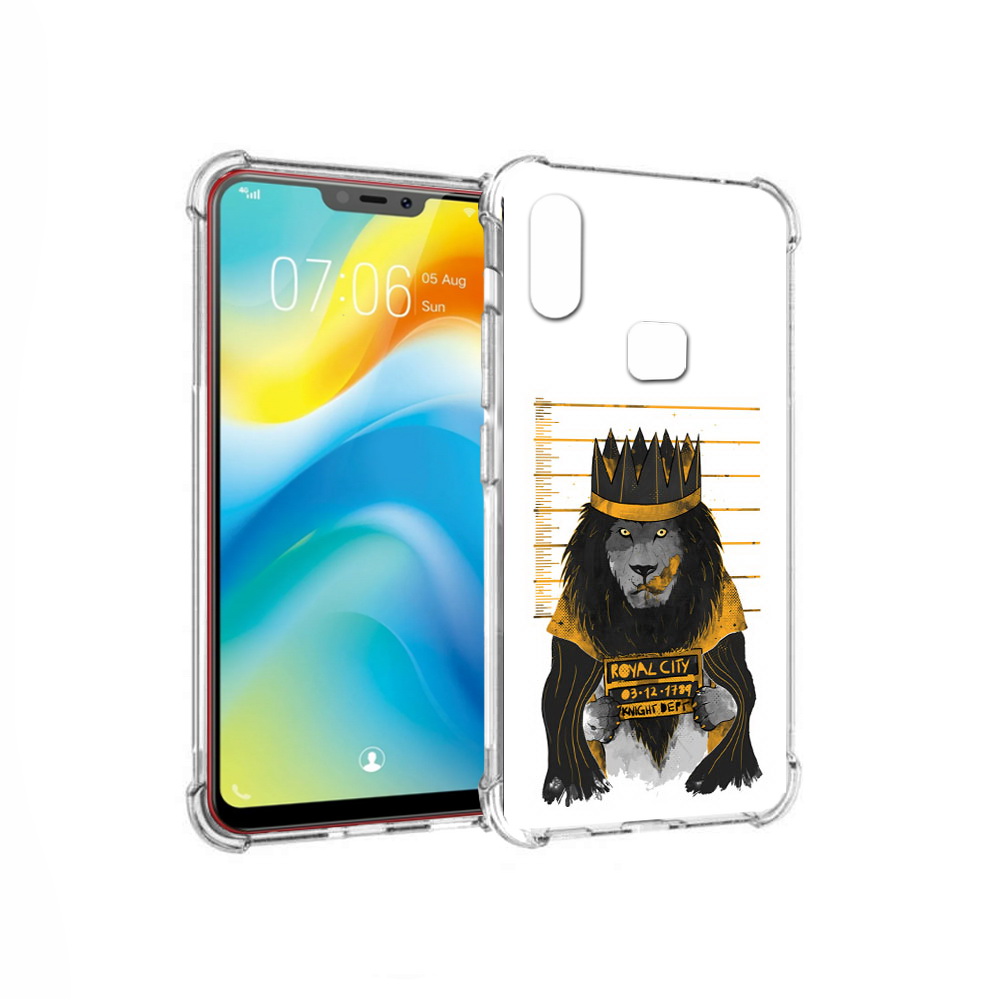 

Чехол MyPads Tocco для Vivo Y85 лев в законе (PT108269.426.435), Прозрачный, Tocco