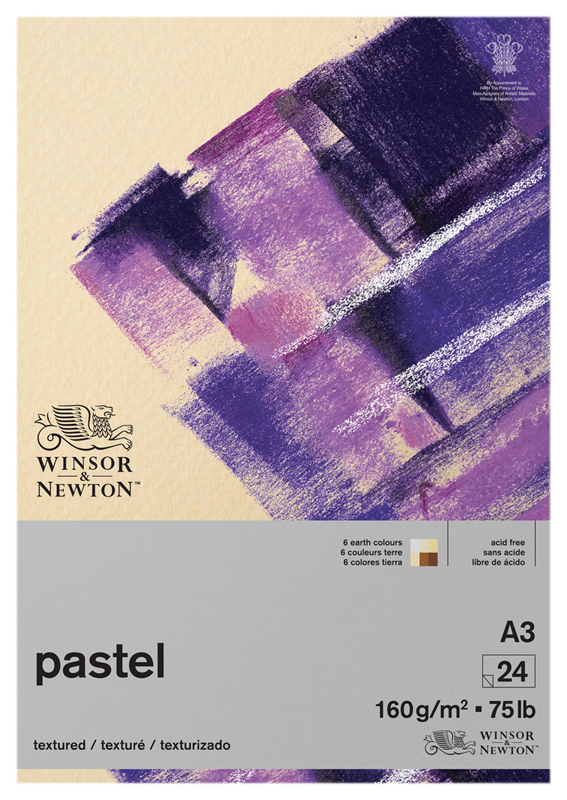 Альбом Winsor & Newton для пастели карандаша угля 42 х 30 см 24 л 160 г