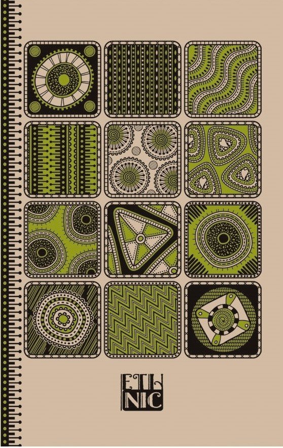 

Блокнот Bourgeois 120 листов, 13*20, клетка, Ethnic , 3928 (1869)