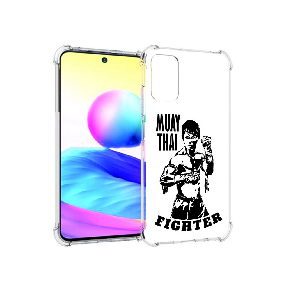 Чехол MyPads Tocco для Xiaomi Redmi Note 10 5G Единоборства муайтай (PT162080.297.76)