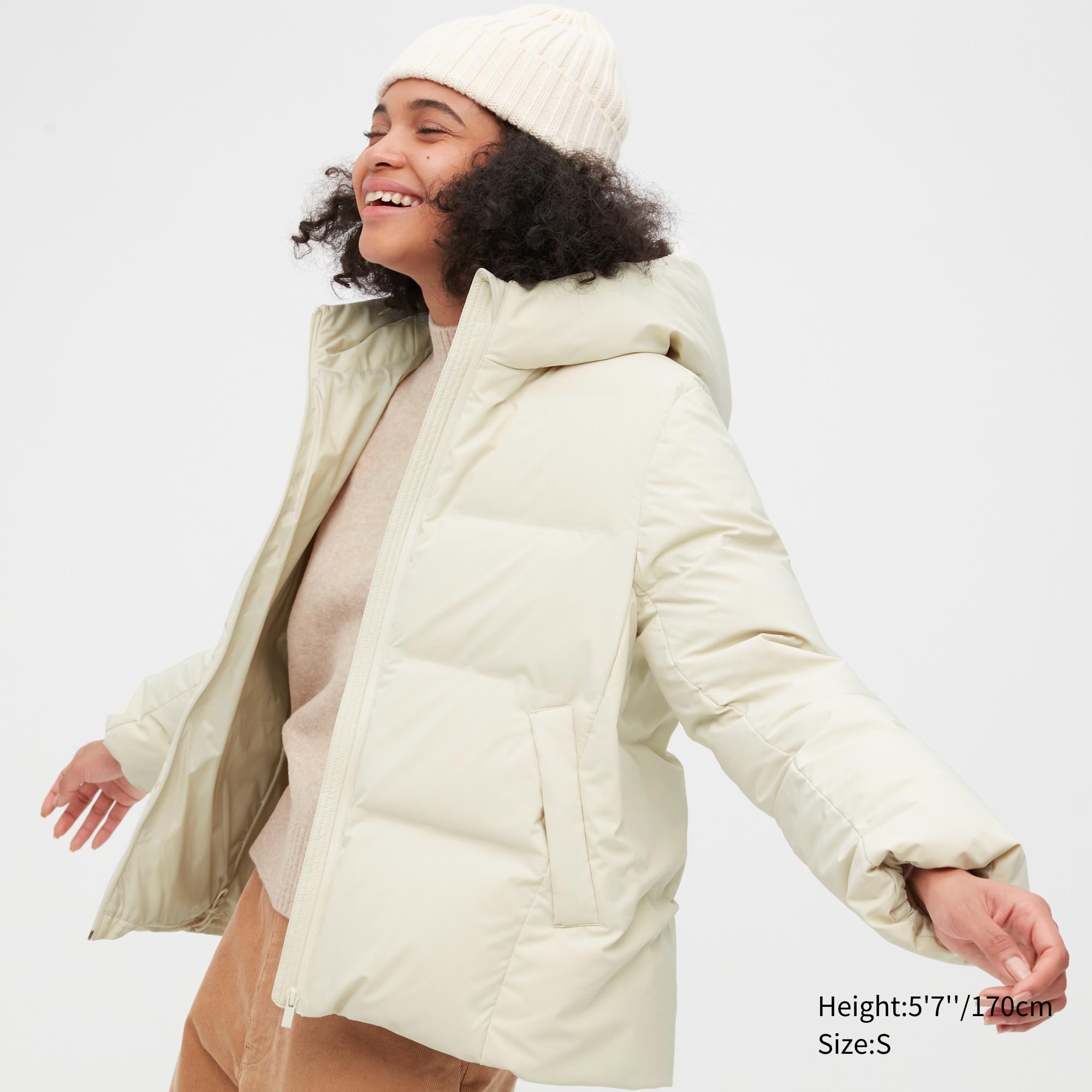 

Пуховик женский UNIQLO 452309COL01 белый XS (доставка из-за рубежа), 452309COL01