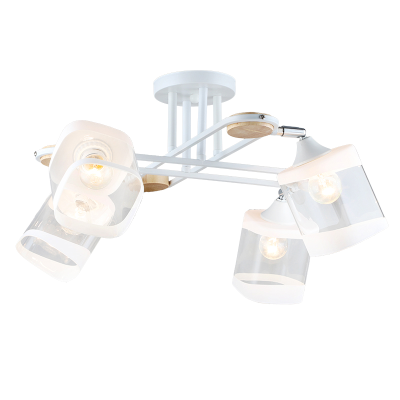 Люстра Лас Светас 79714/4 WT+WOOD