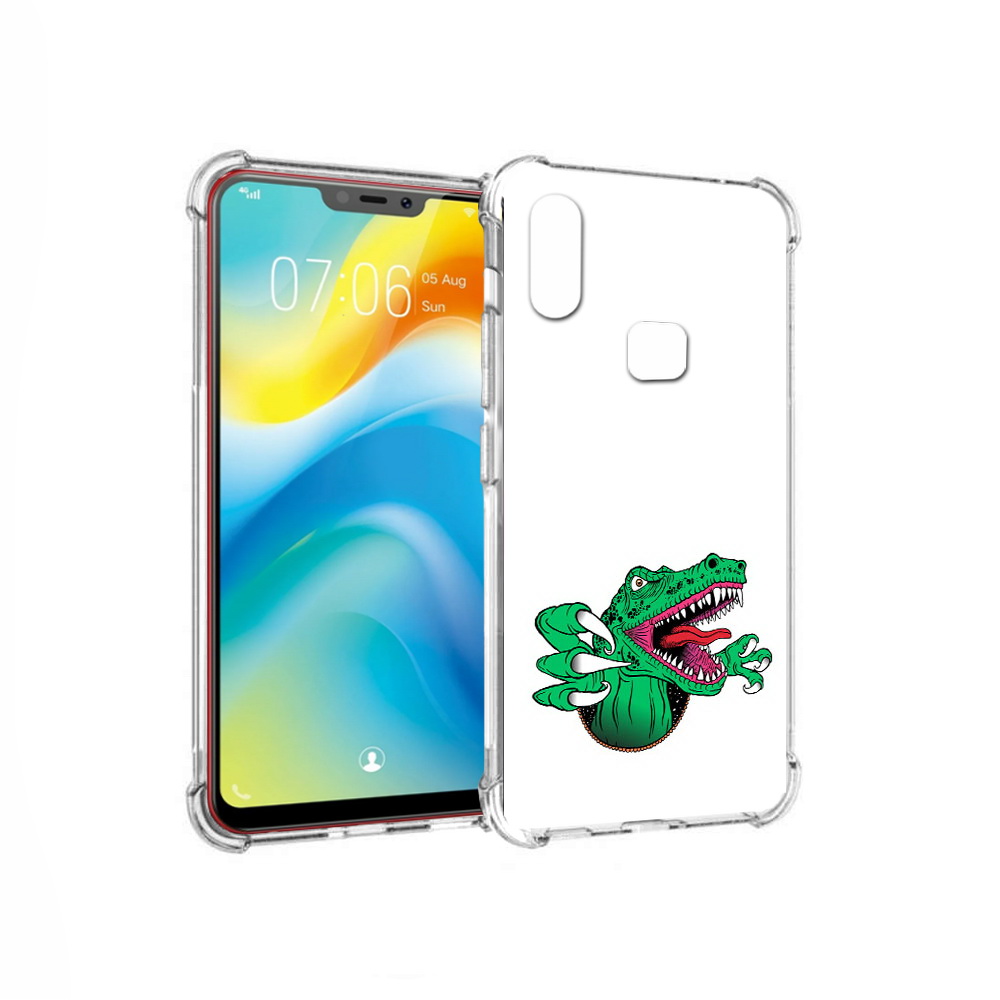 

Чехол MyPads Tocco для Vivo Y85 крокодил (PT108269.426.417), Прозрачный, Tocco