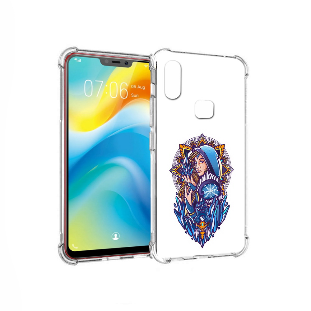 

Чехол MyPads Tocco для Vivo Y85 кристал мейден дота 2 (PT108269.426.415), Прозрачный, Tocco